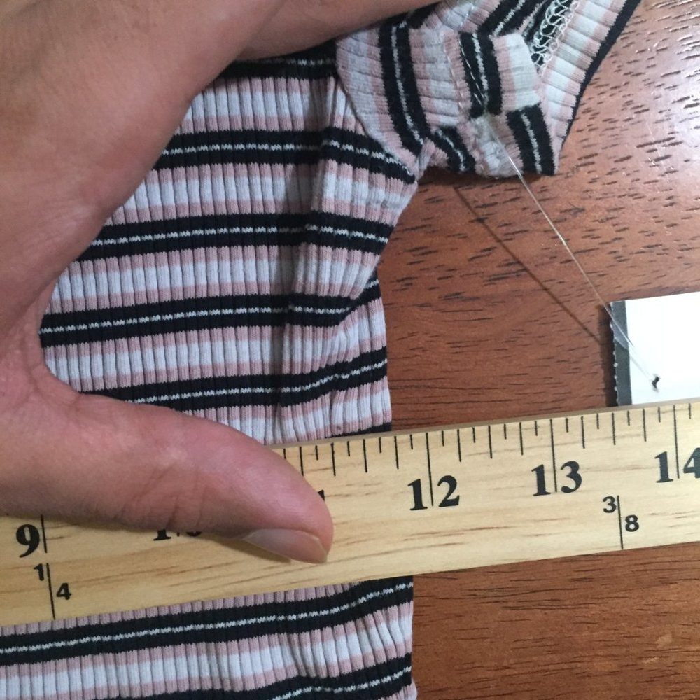 Divided Striped Top - Picture 8 of 8